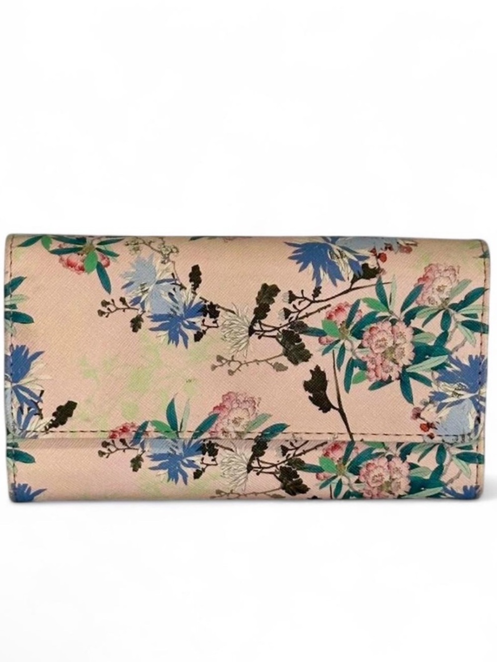 Floral Print Safe Keeper Wallet